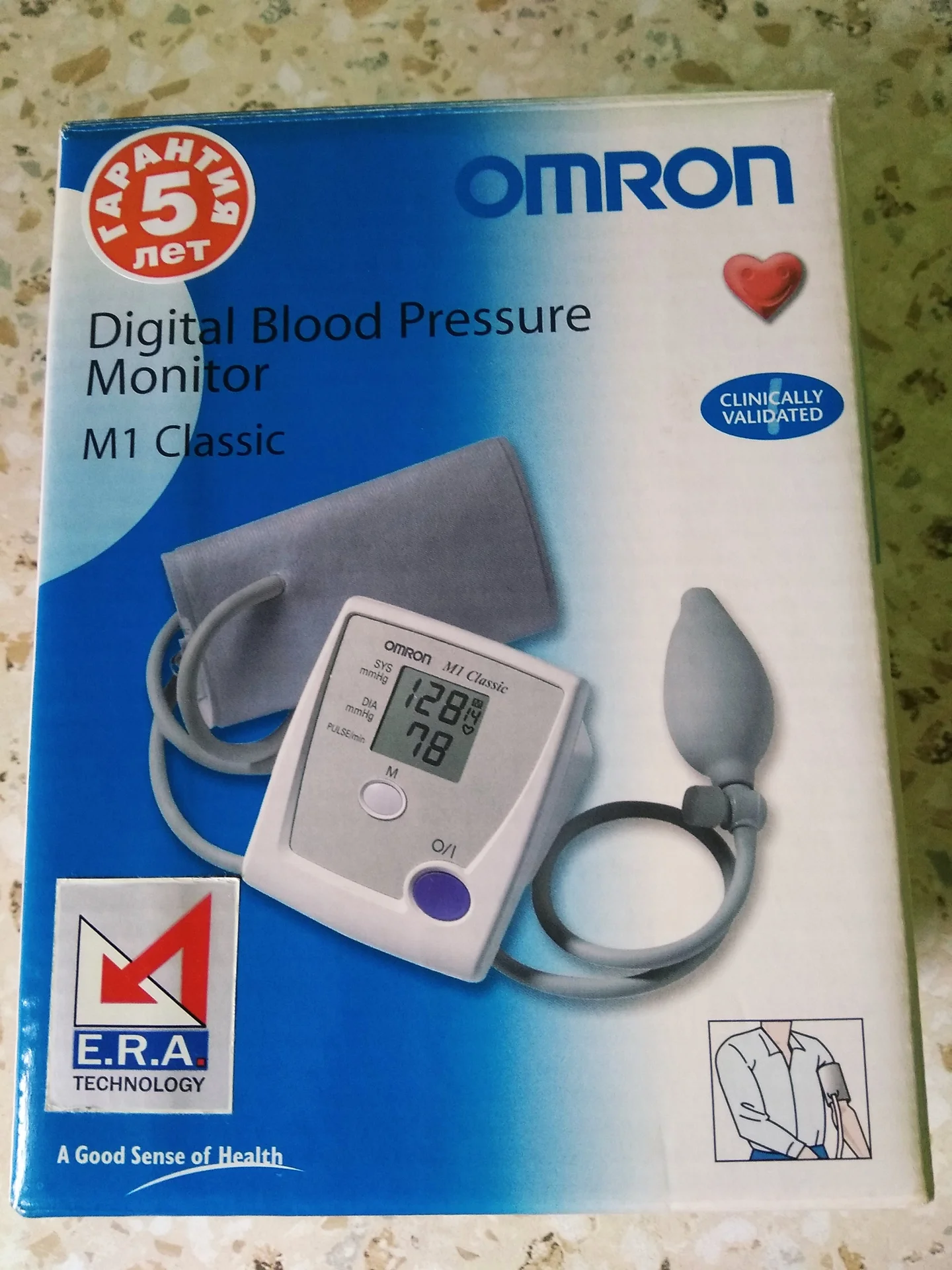 Тонометр omron М1 Classic - миниатюра 4