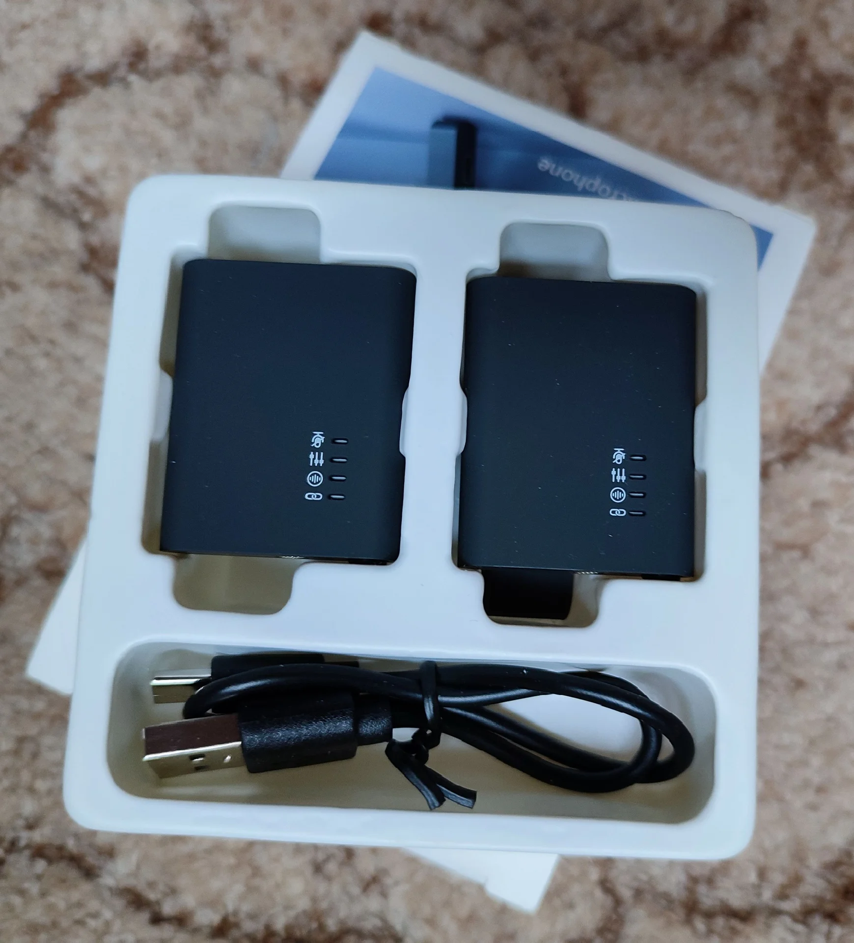 Микрофоны беспроводные/петличные для iPhone, новый - миниатюра 2