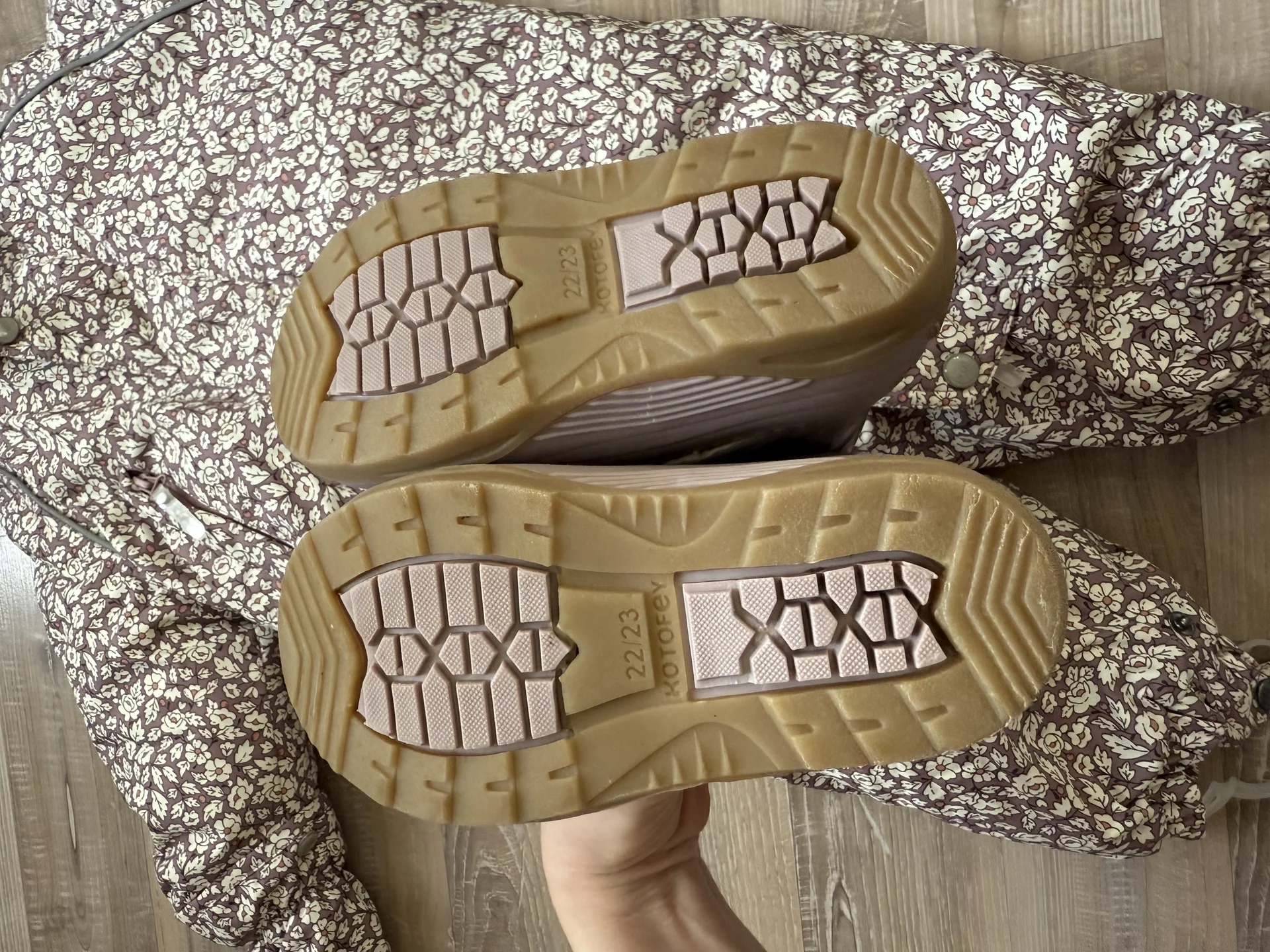 Комбинезон crockid 80 для девочки и дутики Котофей - миниатюра 4