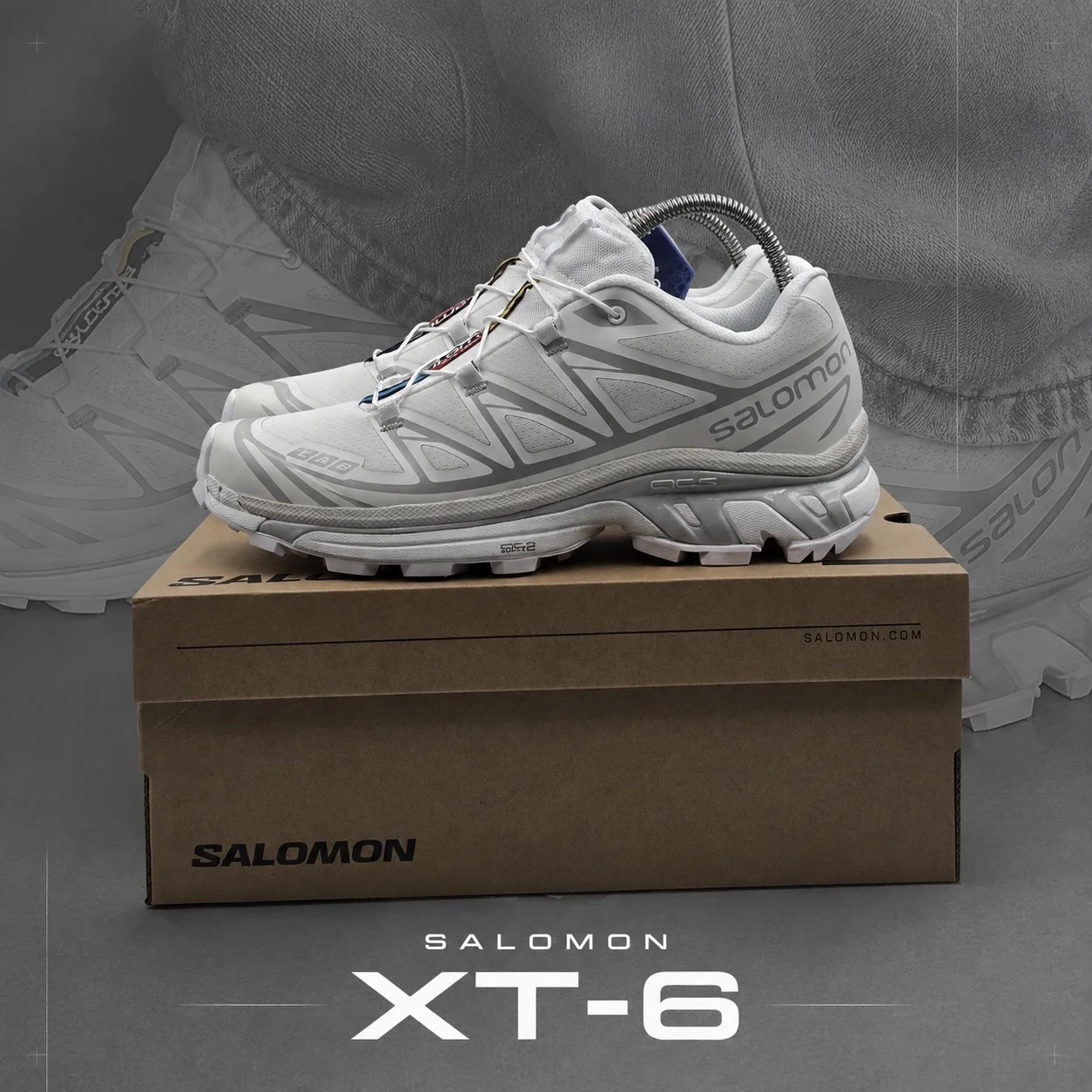 Salomon XT-6 White - изображение 1