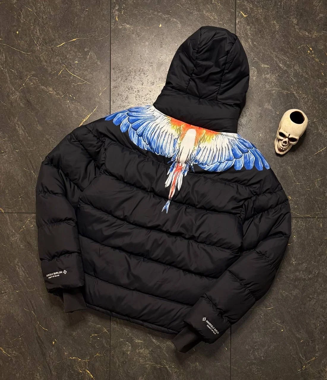 пуховик Marcelo Burlon - миниатюра 6