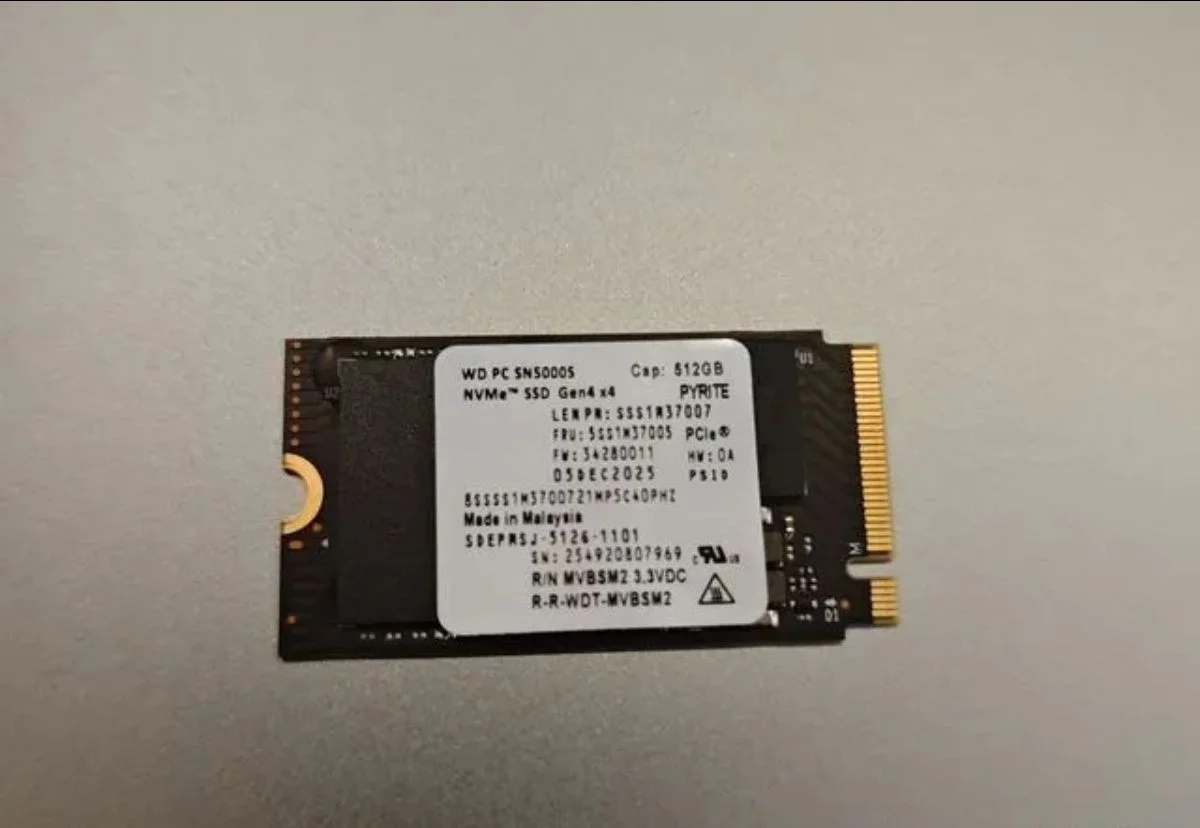 SSD диск Western Digital SN5000S M.2 2242 512GB - изображение 1