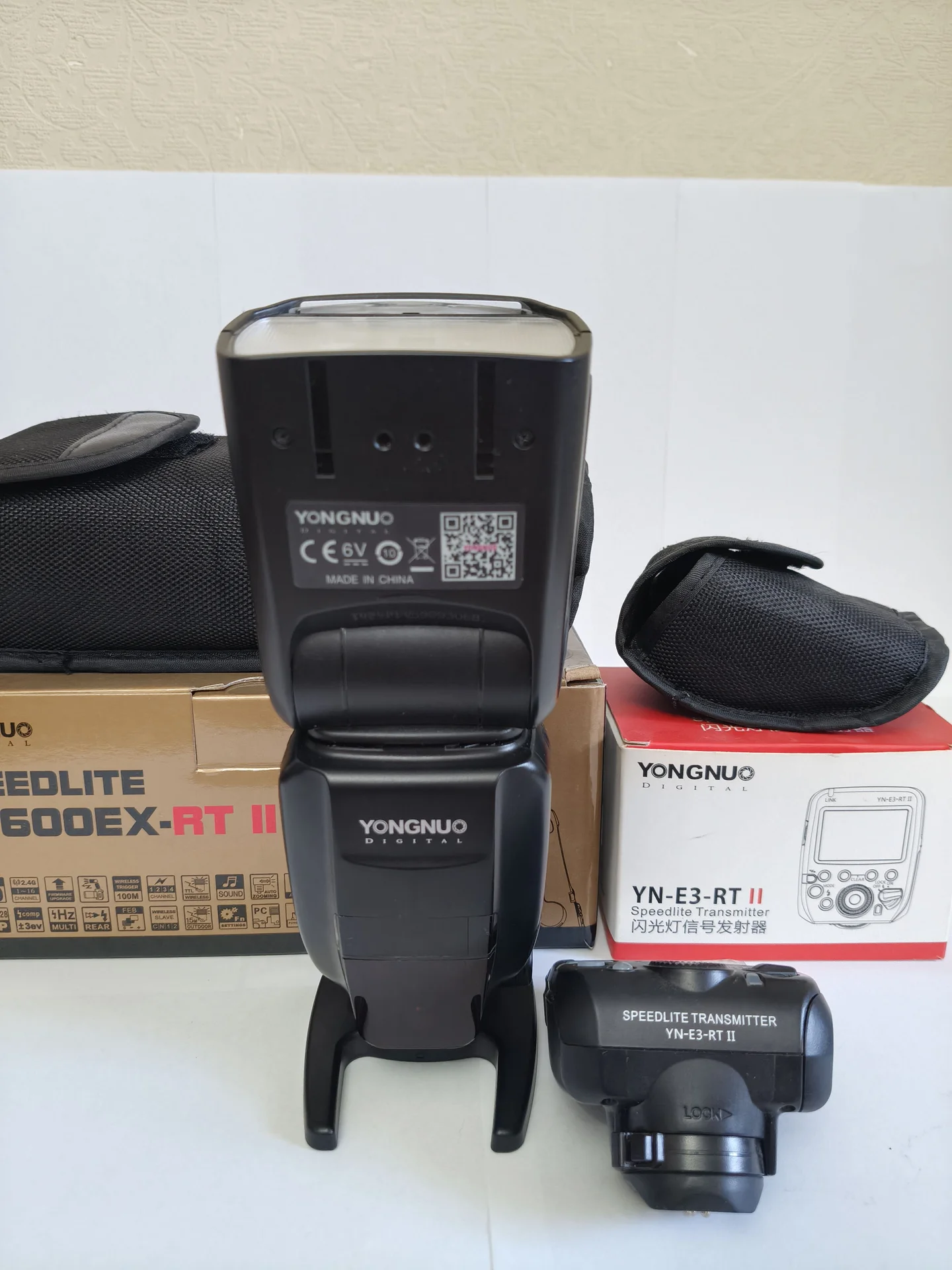 Вспышка Yongnuo YN600EX-RT II + Синхронизатор YNE3 - миниатюра 2