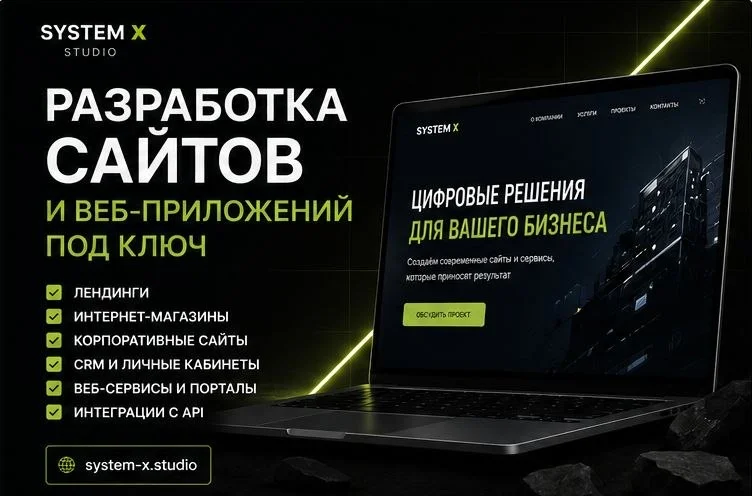 Разработка сайтов и веб-приложений под ключ - изображение 1