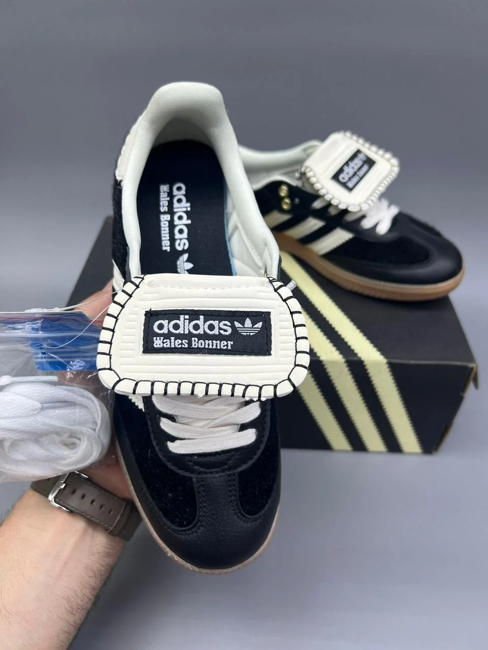 Adidas x Wales Bonner кеды кроссовки - миниатюра 2