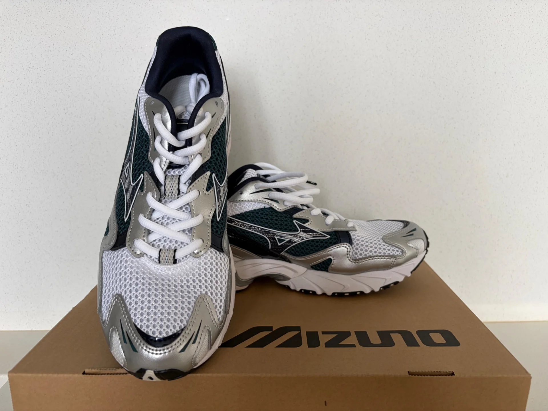 Mizuno Wave Rider 10 'White Baritone Blue' - изображение 1