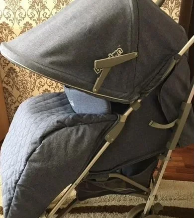 Прогулочная Коляска Babyton Blue Melange - миниатюра 2