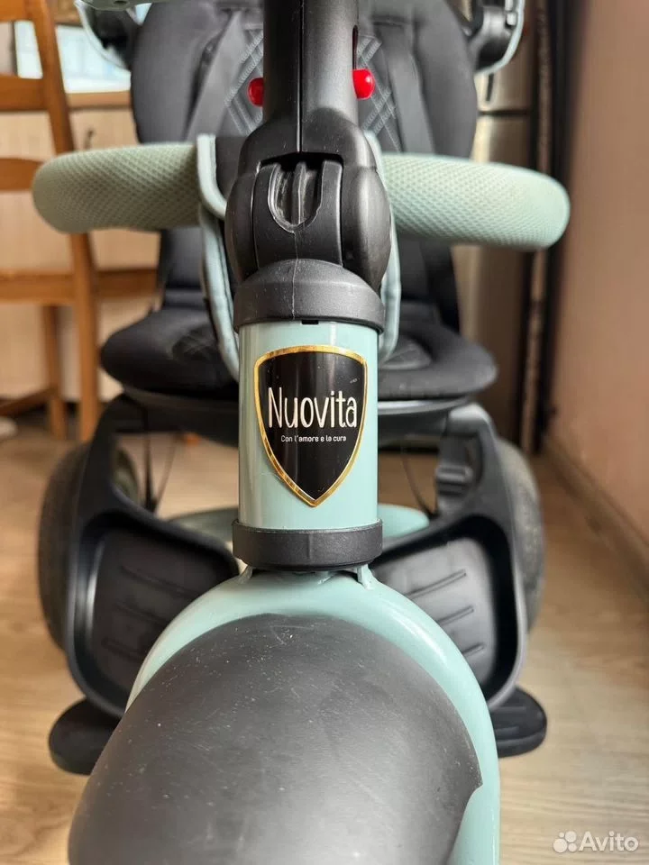 Детский трехколесный велосипед Nuovita - миниатюра 5