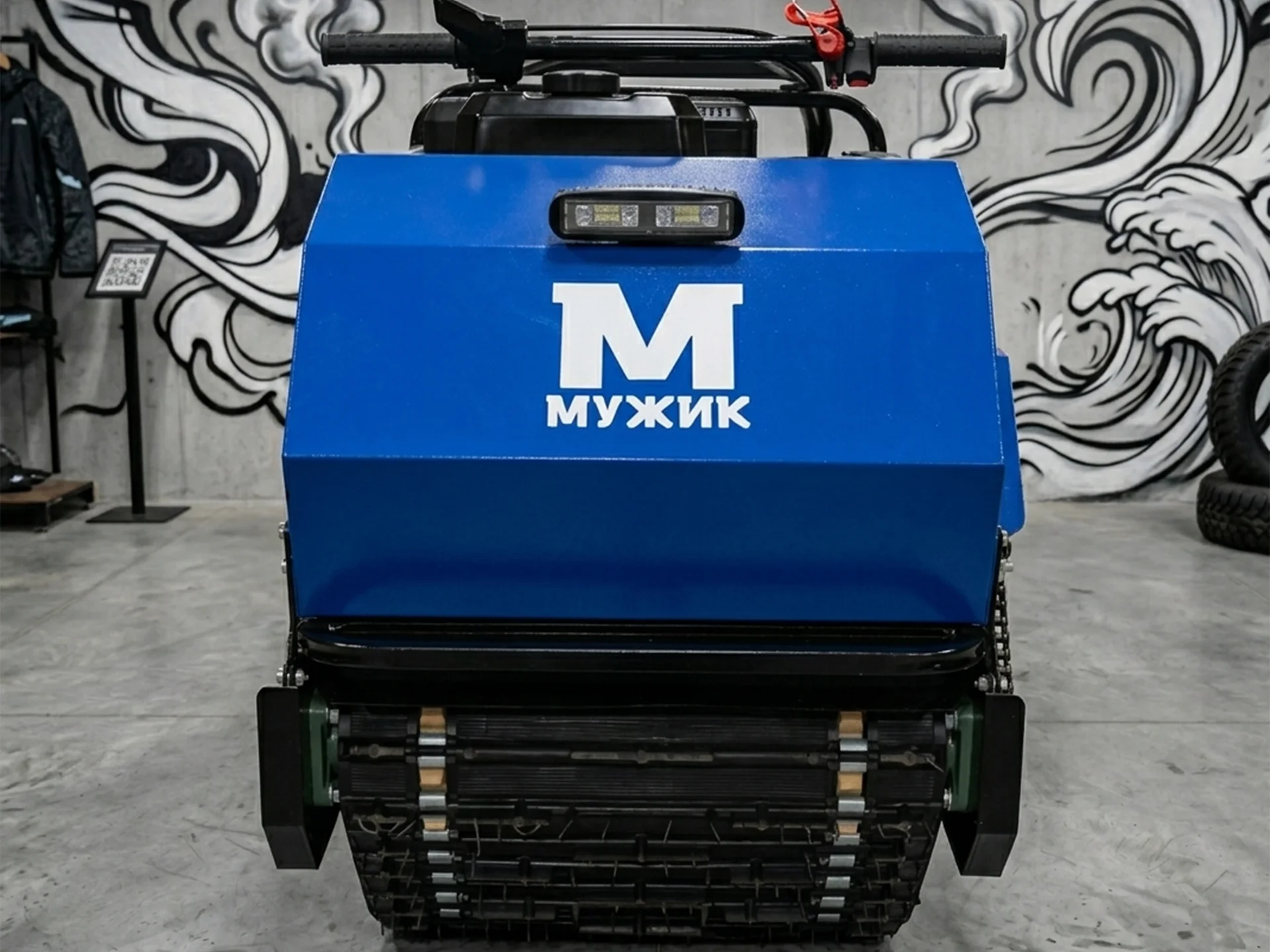 Мотобуксировщик Мужик 500 K 15 Lux - миниатюра 3
