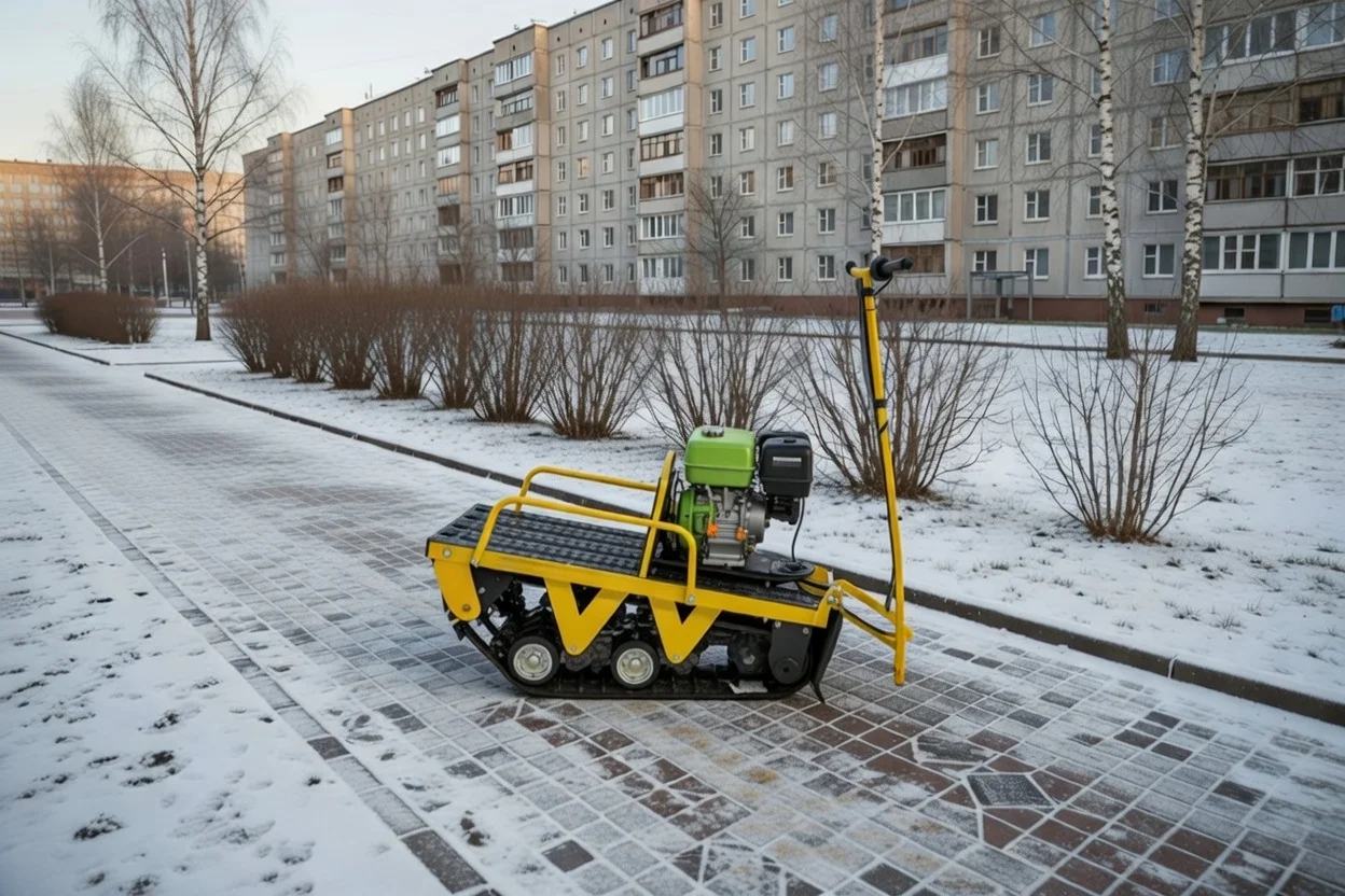 Мотобуксировщик Lebedev Motors Рекс RA380 Mini - миниатюра 3