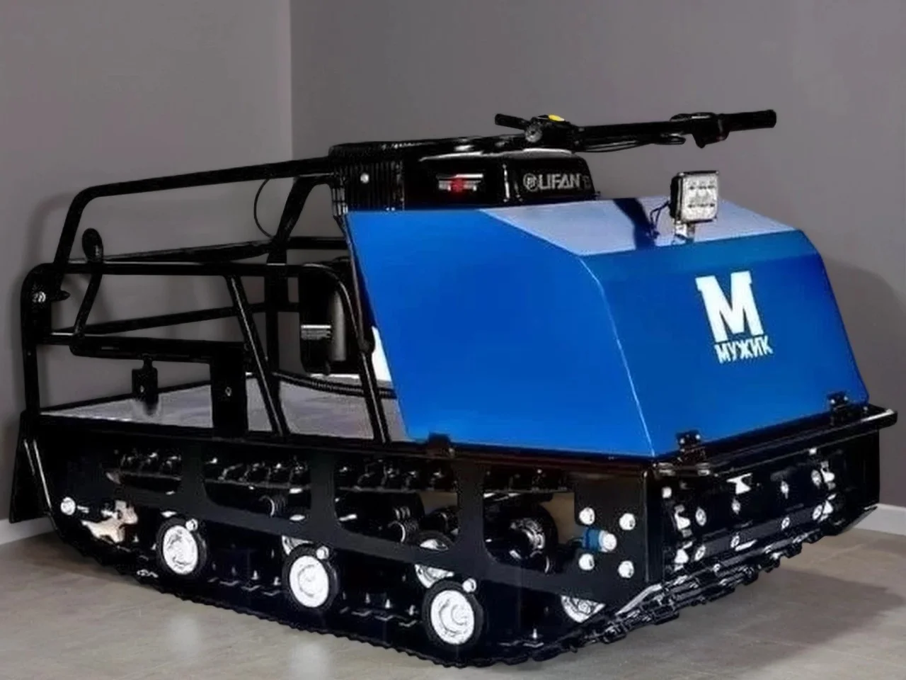 Мотобуксировщик Мужик 600 Long Lifan 15 л.с. 1700 - миниатюра 2