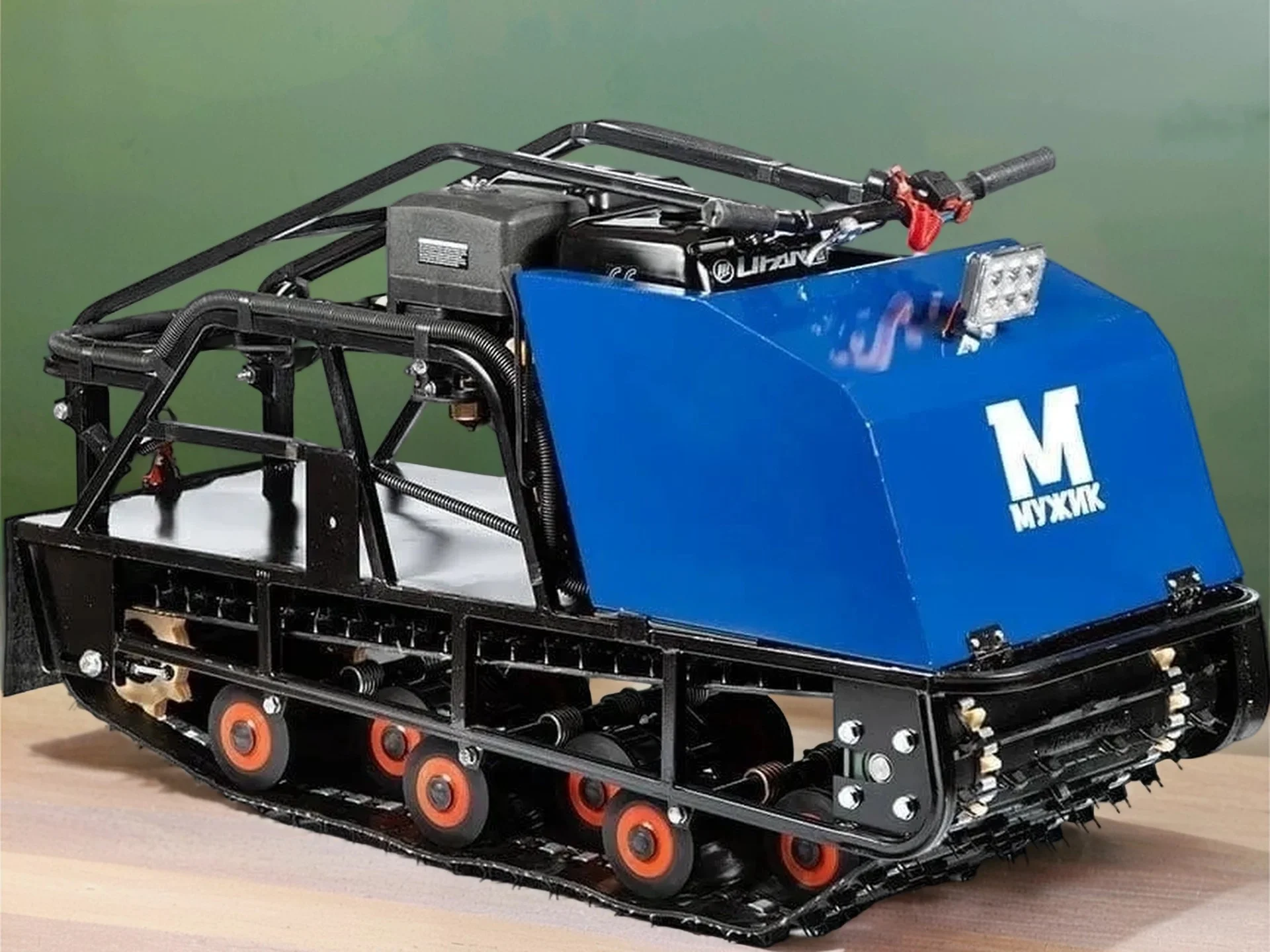 Мотобуксировщик Мужик М500 Мини 11 л.с - миниатюра 3