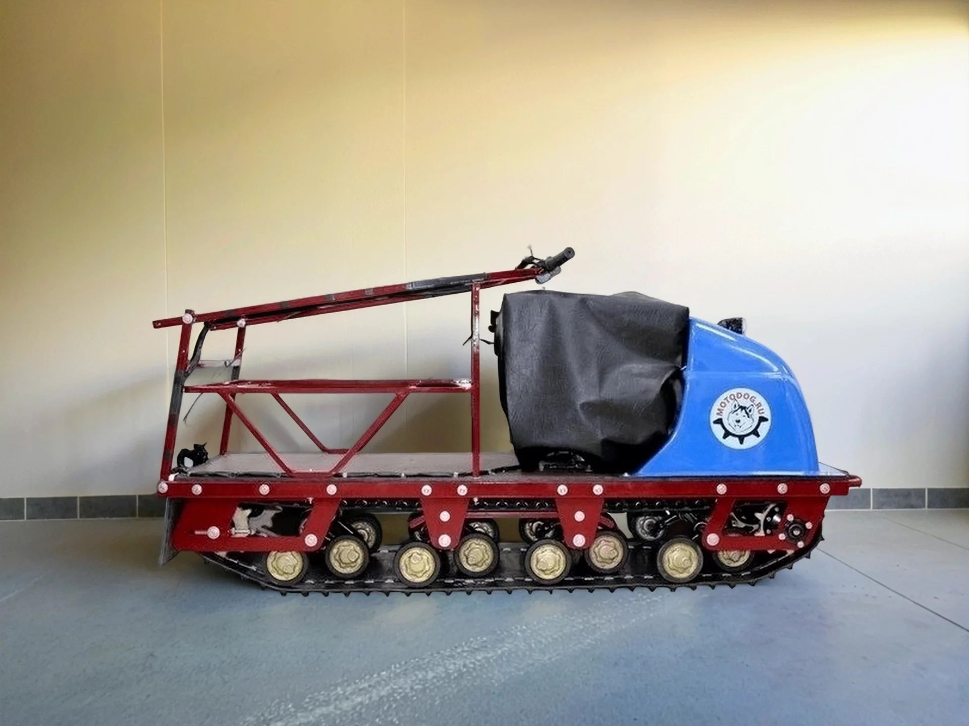 Мотобуксировщик Motodog 500 Long 8.5 л.с передний - миниатюра 4