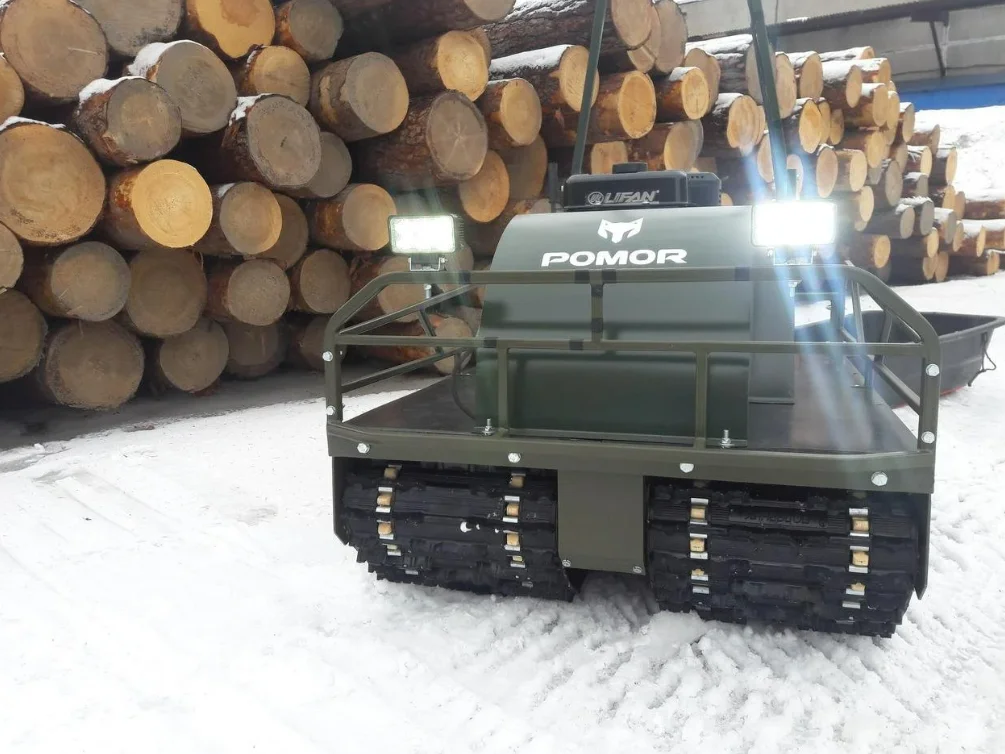 Мотобуксировщик Pomor Помор M-650 K15 - изображение 1