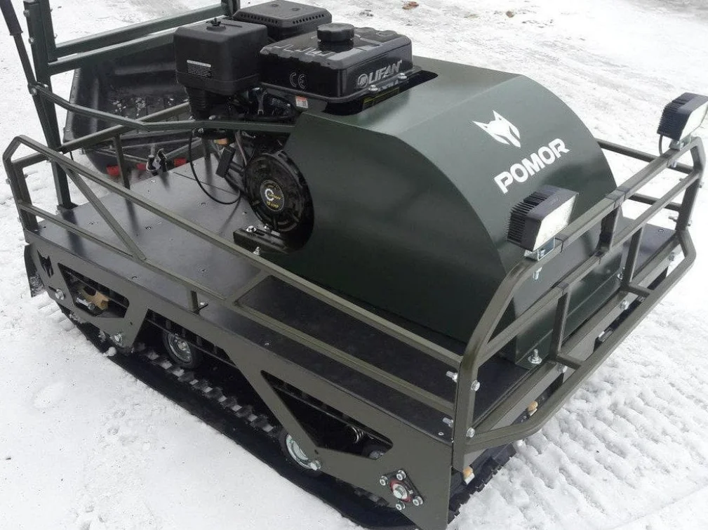 Мотобуксировщик Pomor Помор M-650 K15 - миниатюра 2