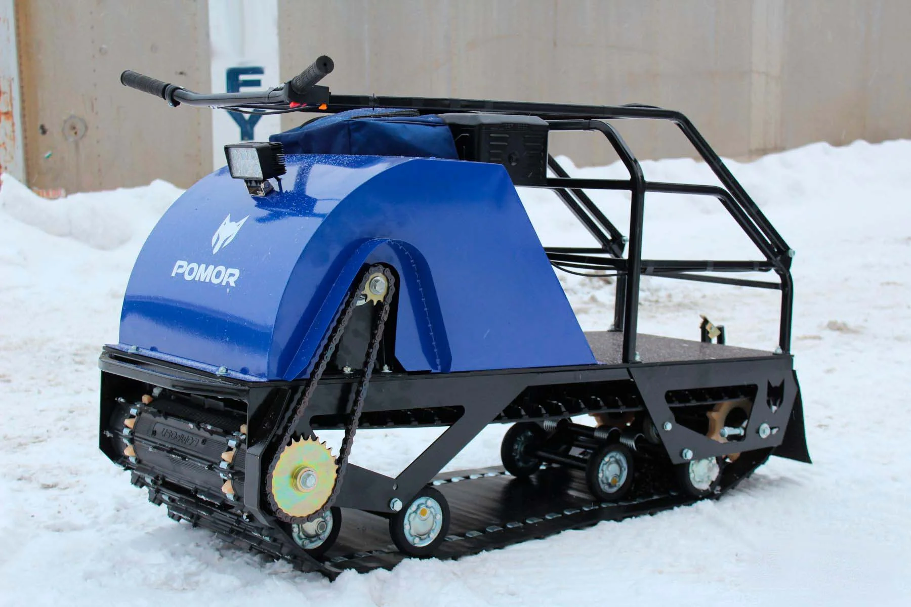 Мотобуксировщик Pomor Помор L-500 PRO K18 - миниатюра 2