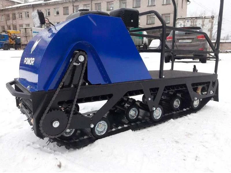 Мотобуксировщик Pomor Помор L-500 PRO K18 - миниатюра 4
