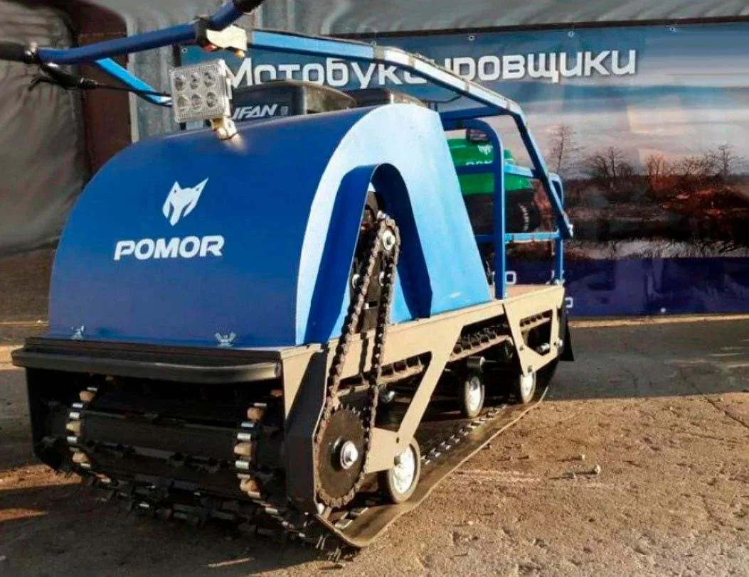 Мотобуксировщик Pomor Помор L-500 PRO K15 - миниатюра 2