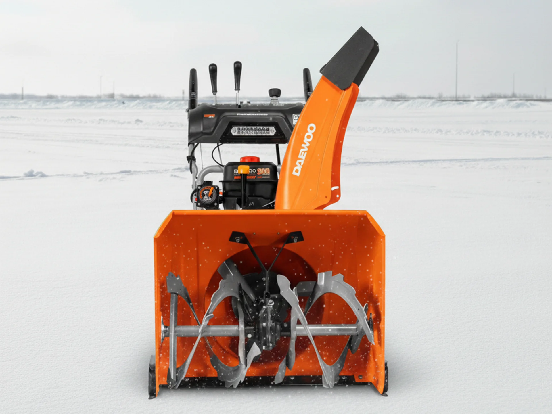 Снегоуборщик Daewoo Dast 1370 гусеничный 13 л.с. - миниатюра 2