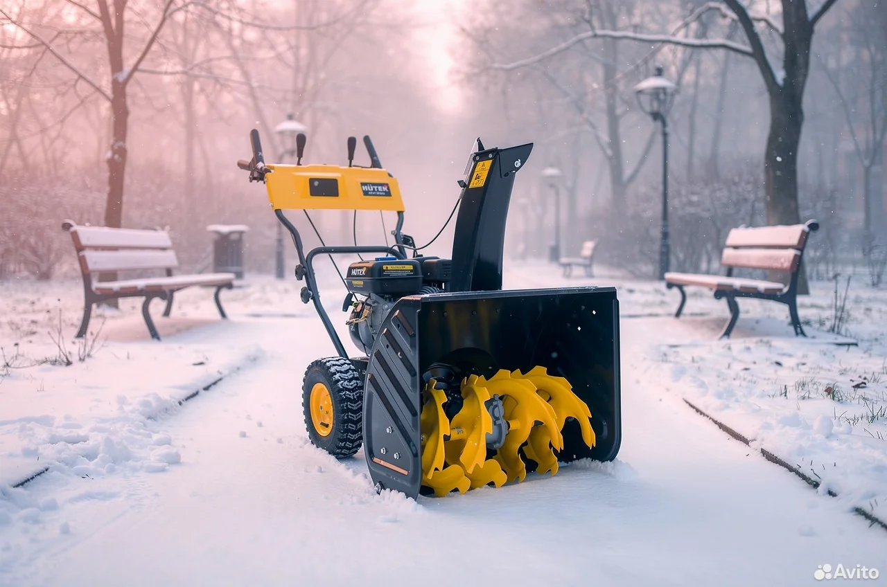 Снегоуборщик бензиновый Huter SGC 5500X 7.5 лс