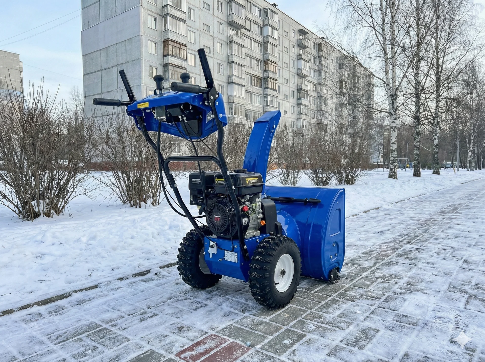 Снегоуборщик MasterYard MV 11528BE 7 л.с - миниатюра 2