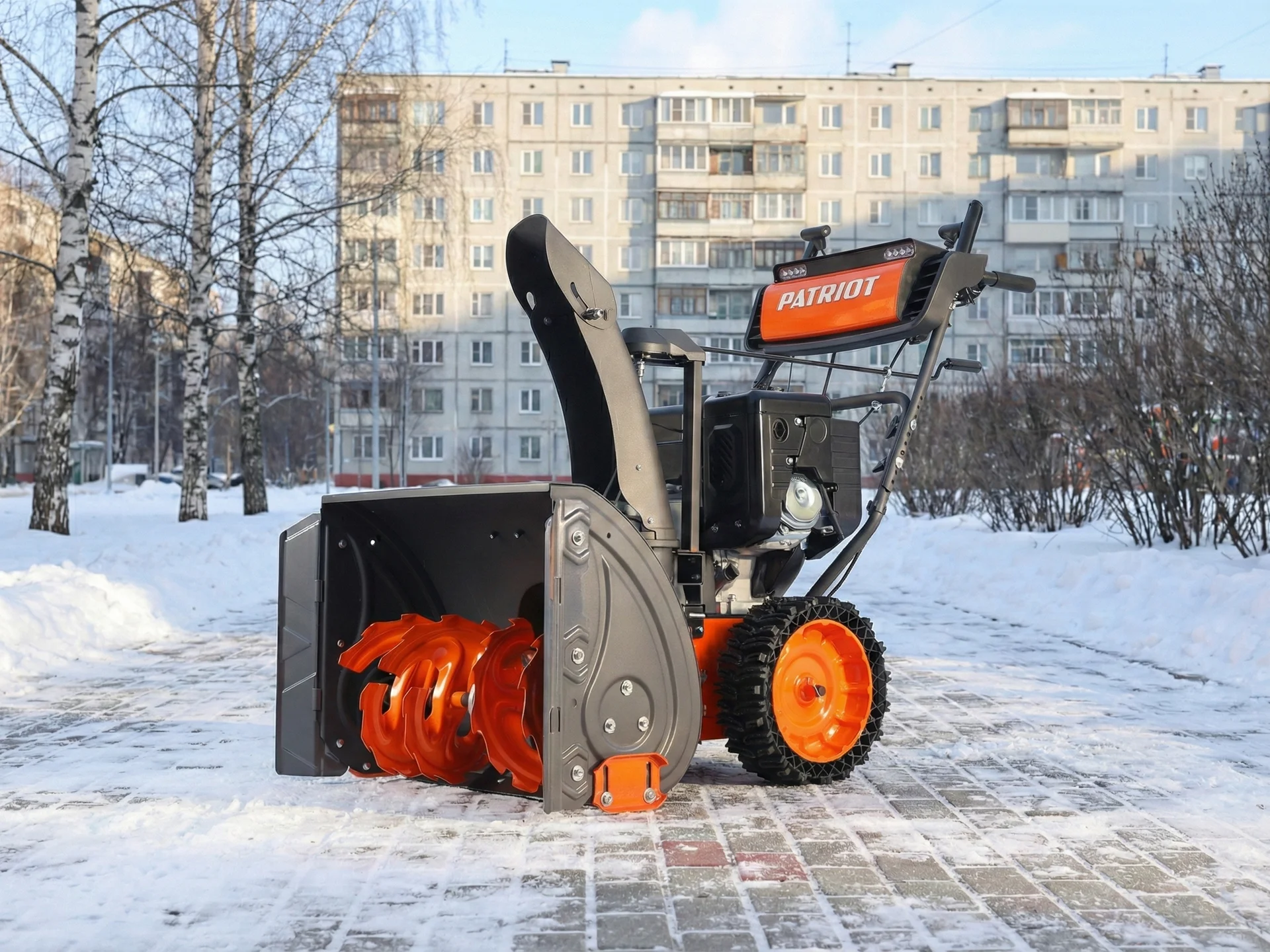 Снегоуборщик Patriot Сибирь 113 E 13 л.с