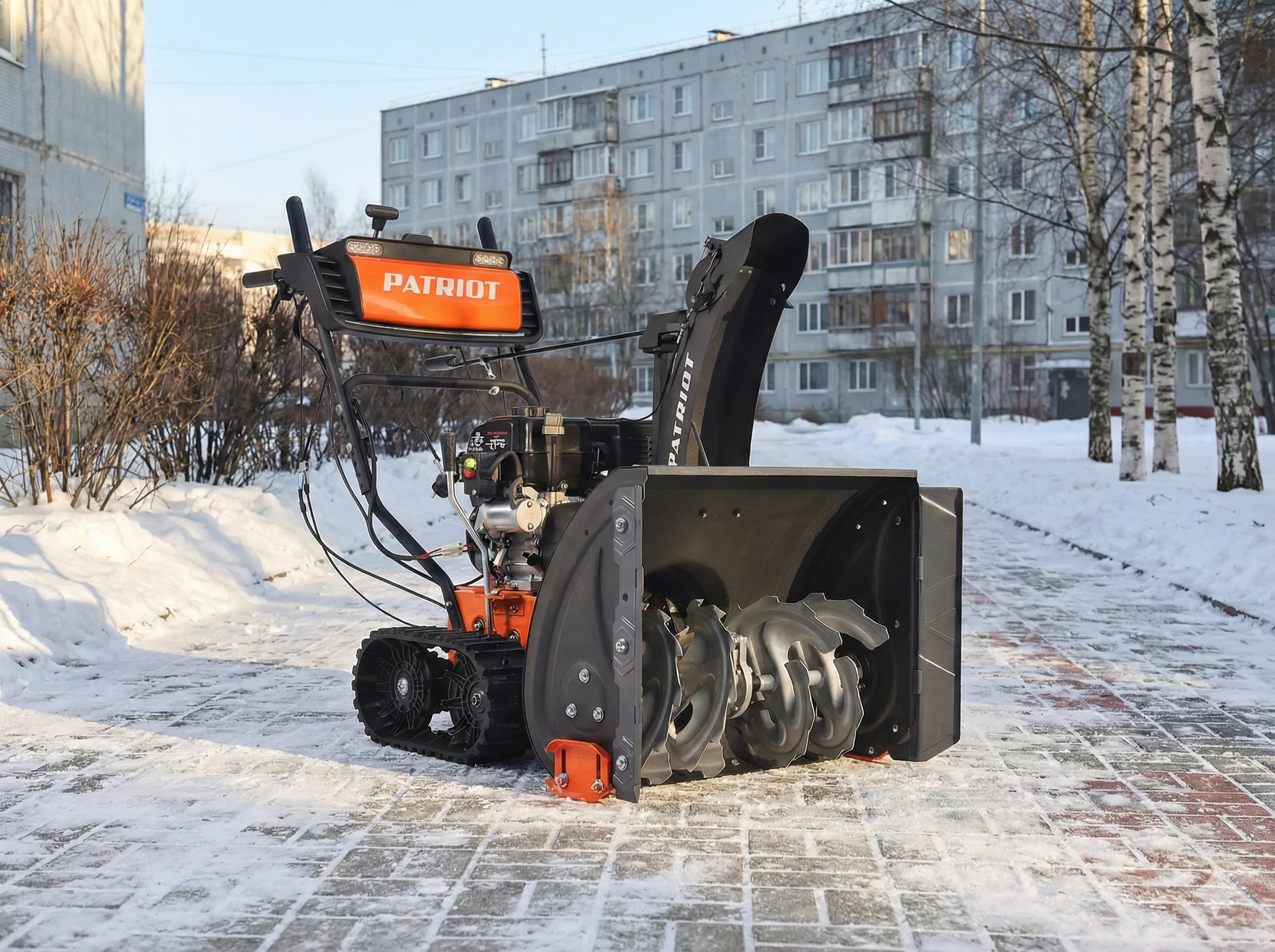 Снегоуборщик Patriot сибирь 85ет 7 л.с - изображение 1