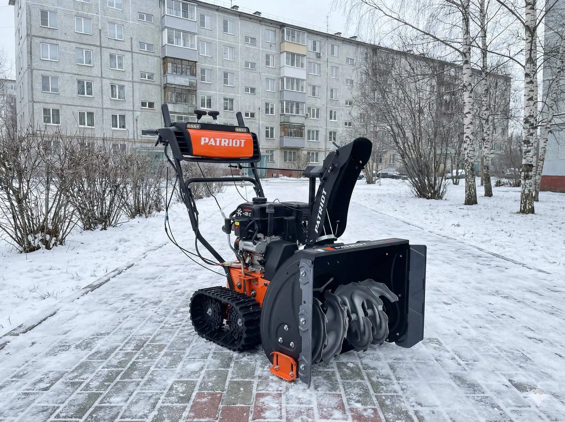 Снегоуборщик Patriot сибирь 85ет 7 л.с - миниатюра 2
