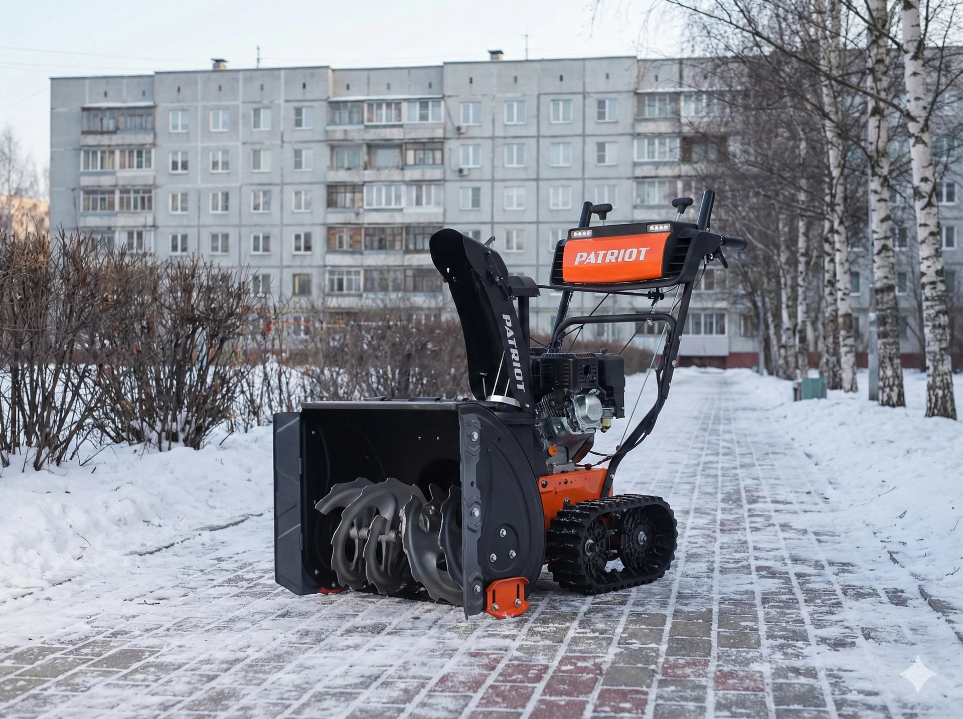 Снегоуборщик Patriot сибирь 85ет 7 л.с - миниатюра 3