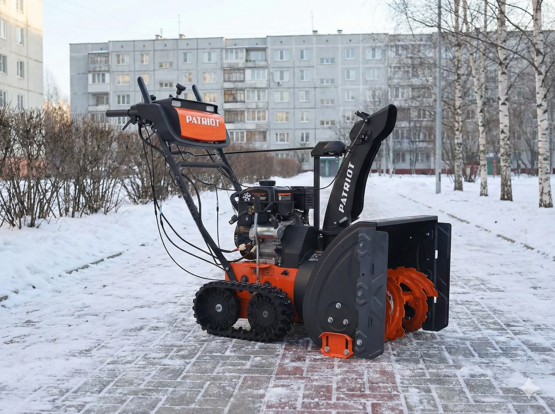 Снегоуборщик Patriot сибирь 85ет 7 л.с - миниатюра 4
