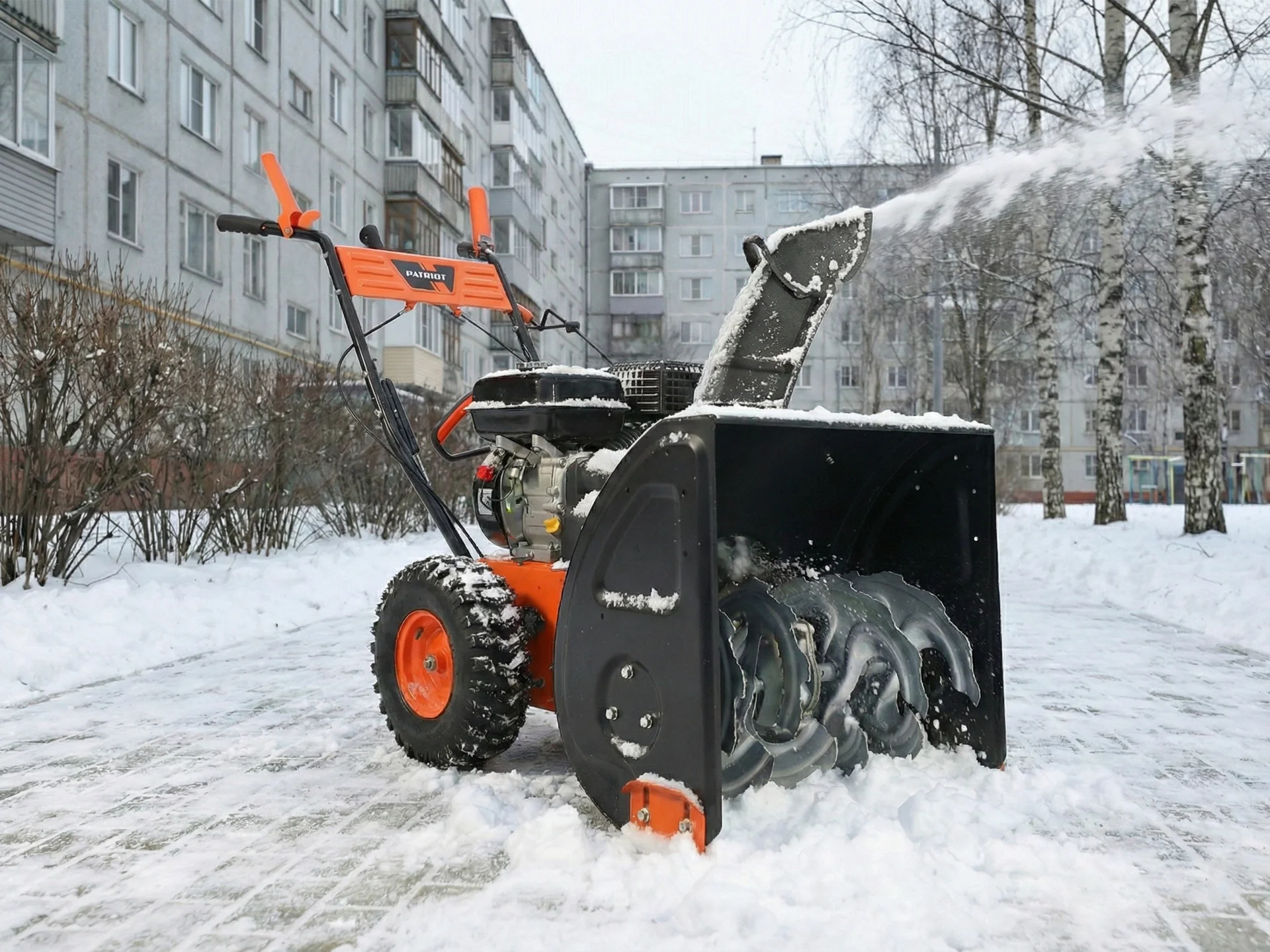 Снегоуборщик Patriot (Патриот) сибирь 60 6.5 л.с. - миниатюра 2