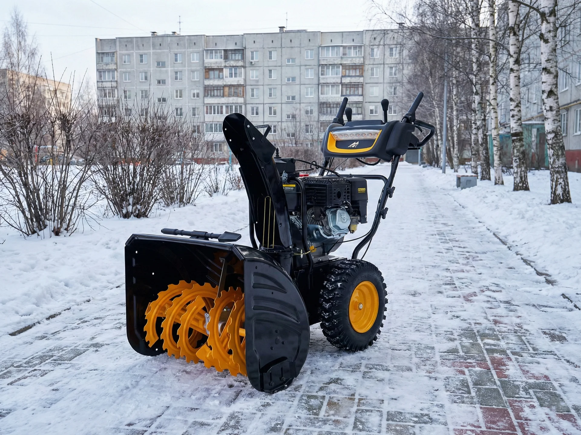 Снегоуборщик Mcculloch ST76EP 9.7 л с - изображение 1