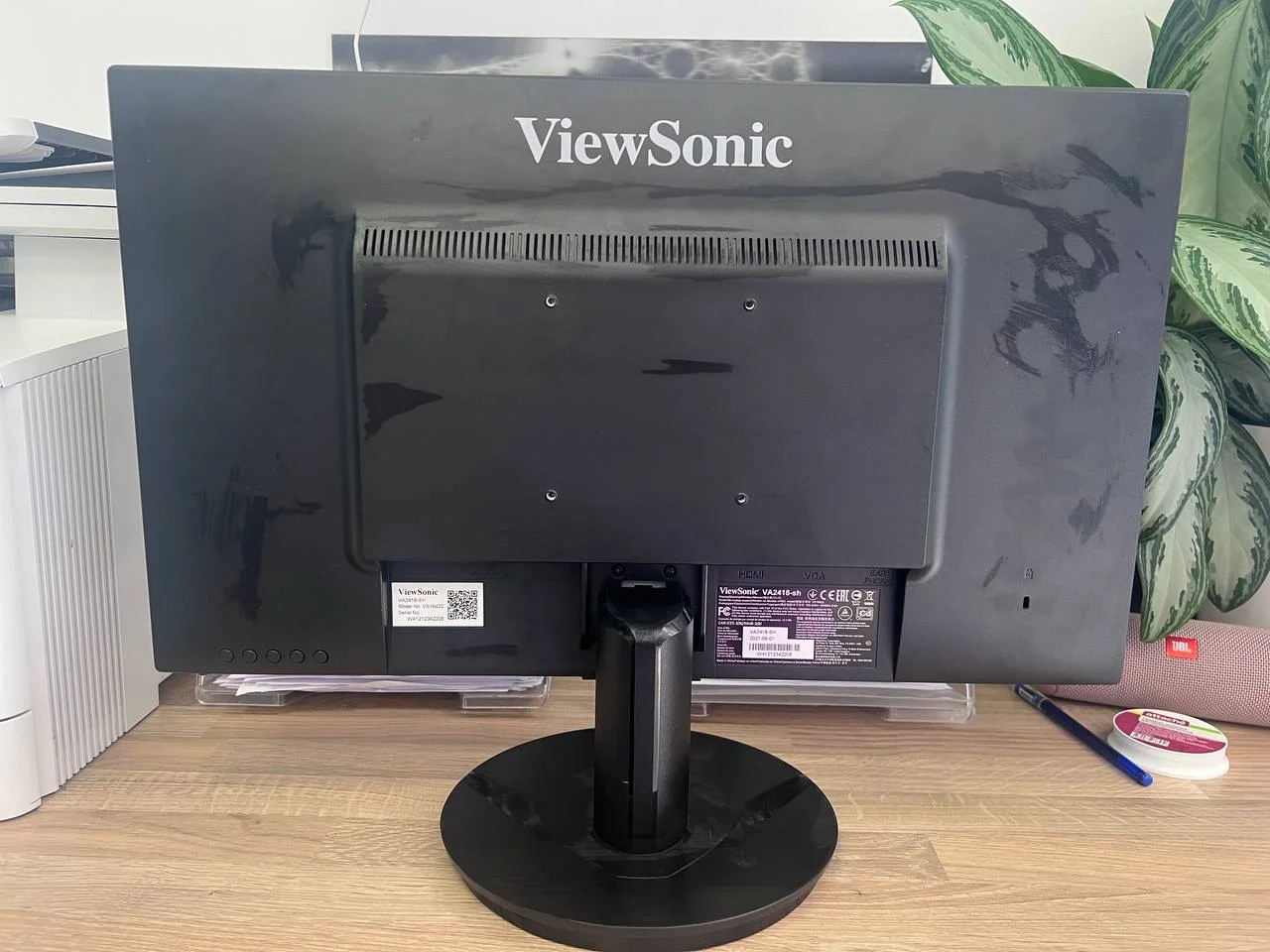 Монитор viewsonic va24180-sh - миниатюра 2