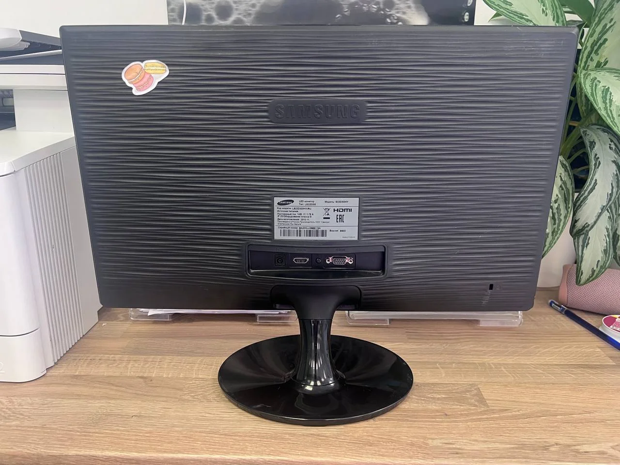 Монитор	samsung ls22d300 - миниатюра 2