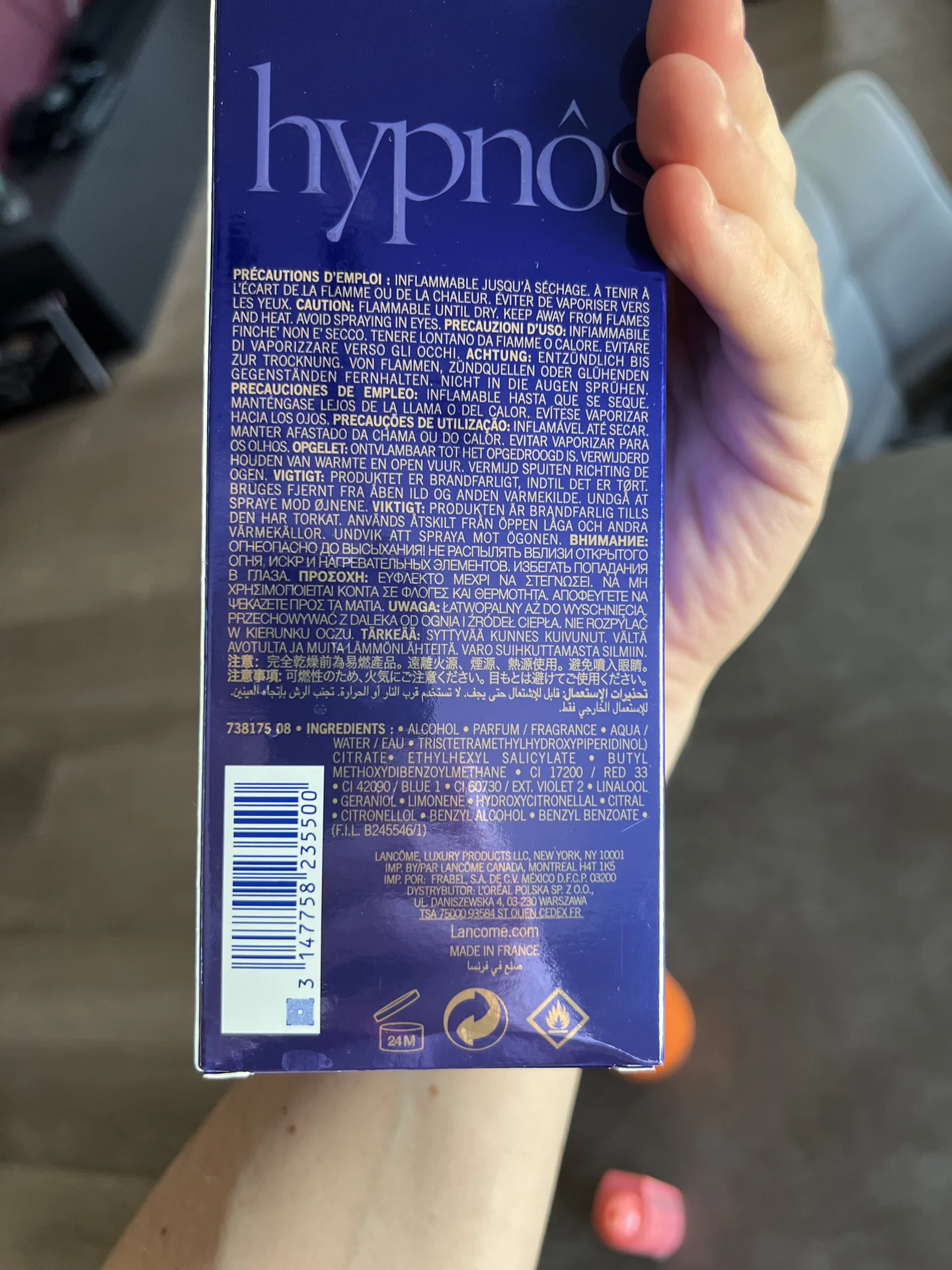 Hypnose by lancome женская парфюмированная вода - миниатюра 4