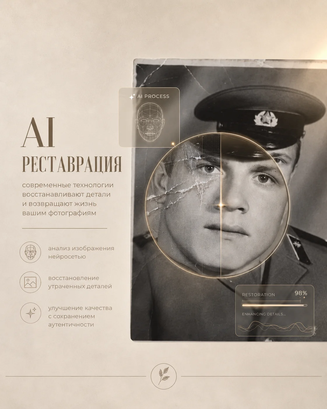 Реставрация старых фотографий с помощью нейросетей - миниатюра 3