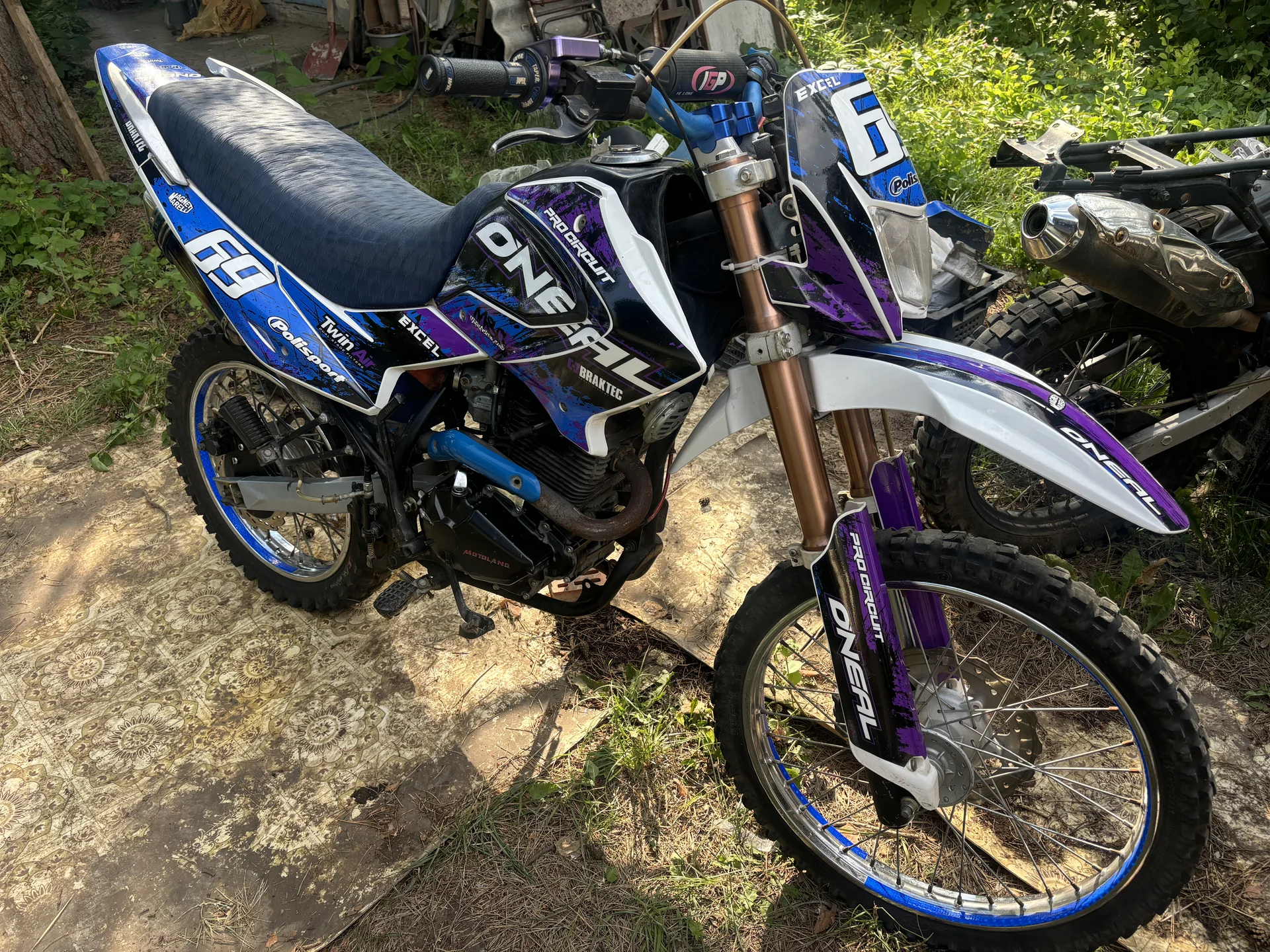 Irbis TTR 250 + Motoland XR250R - миниатюра 2