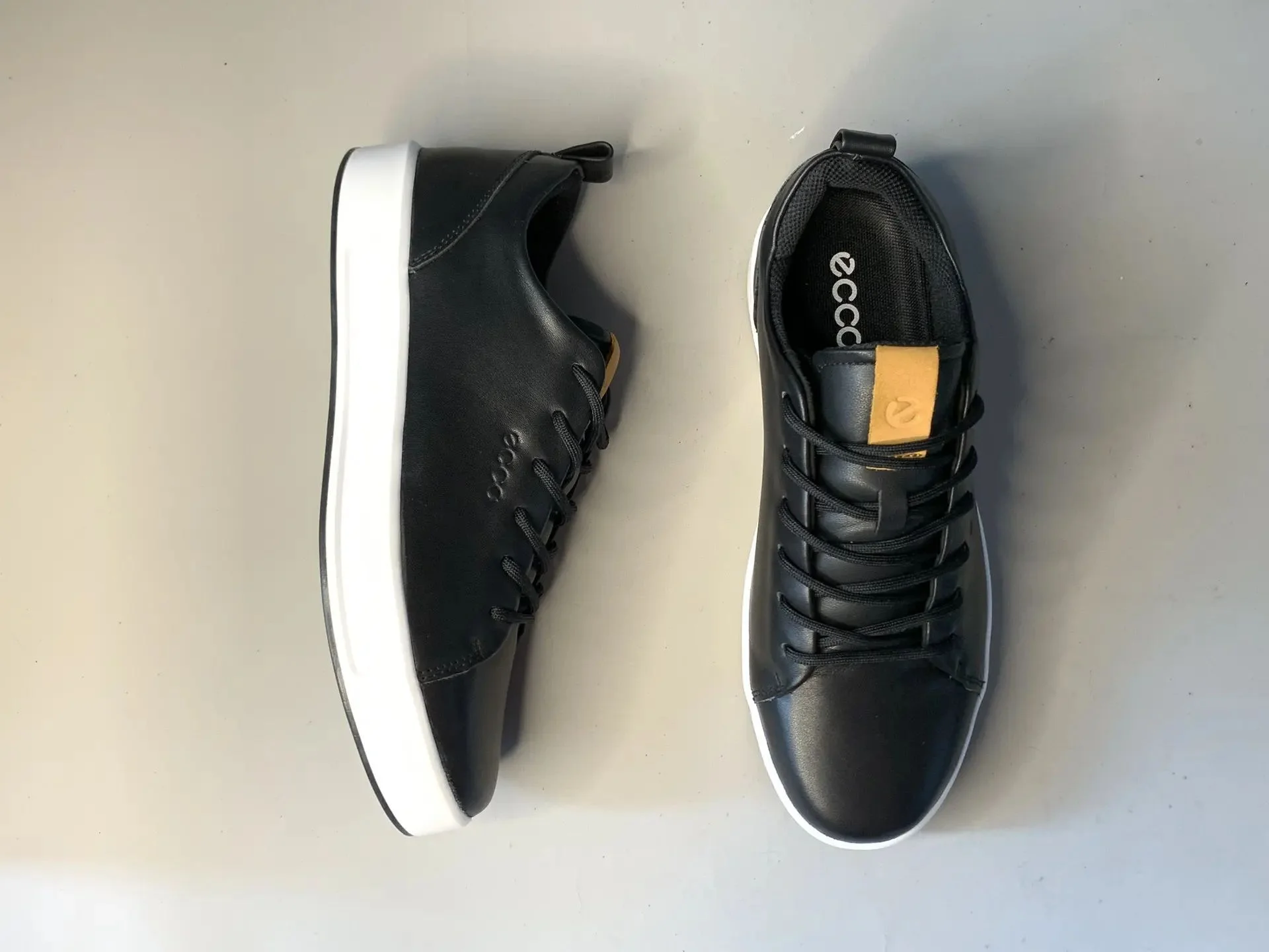 Мужские кеды Ecco biom yak leather - изображение 1