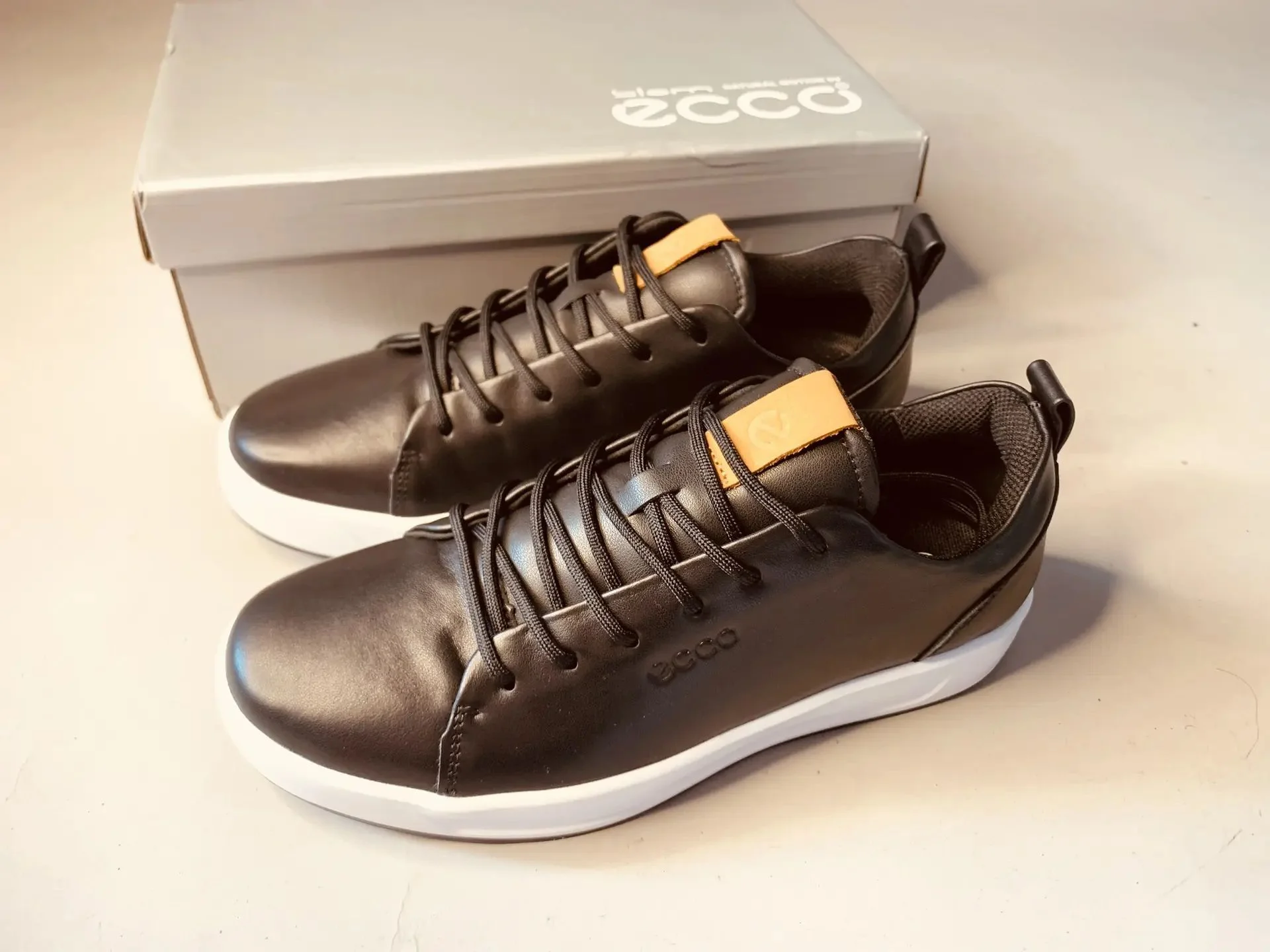 Мужские кеды Ecco biom yak leather - миниатюра 4