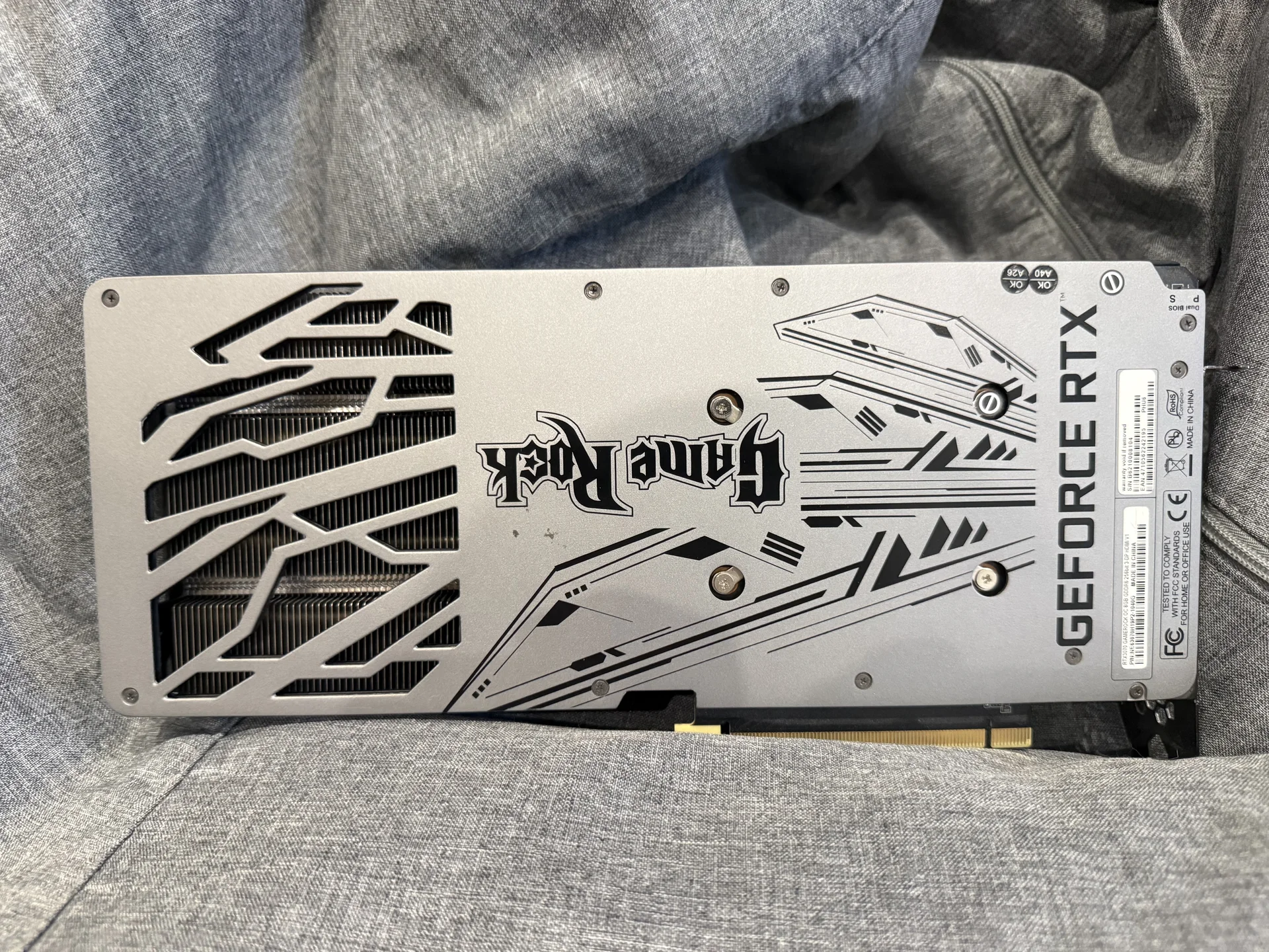 RTX 3070 GameRock OC 8GB - миниатюра 3
