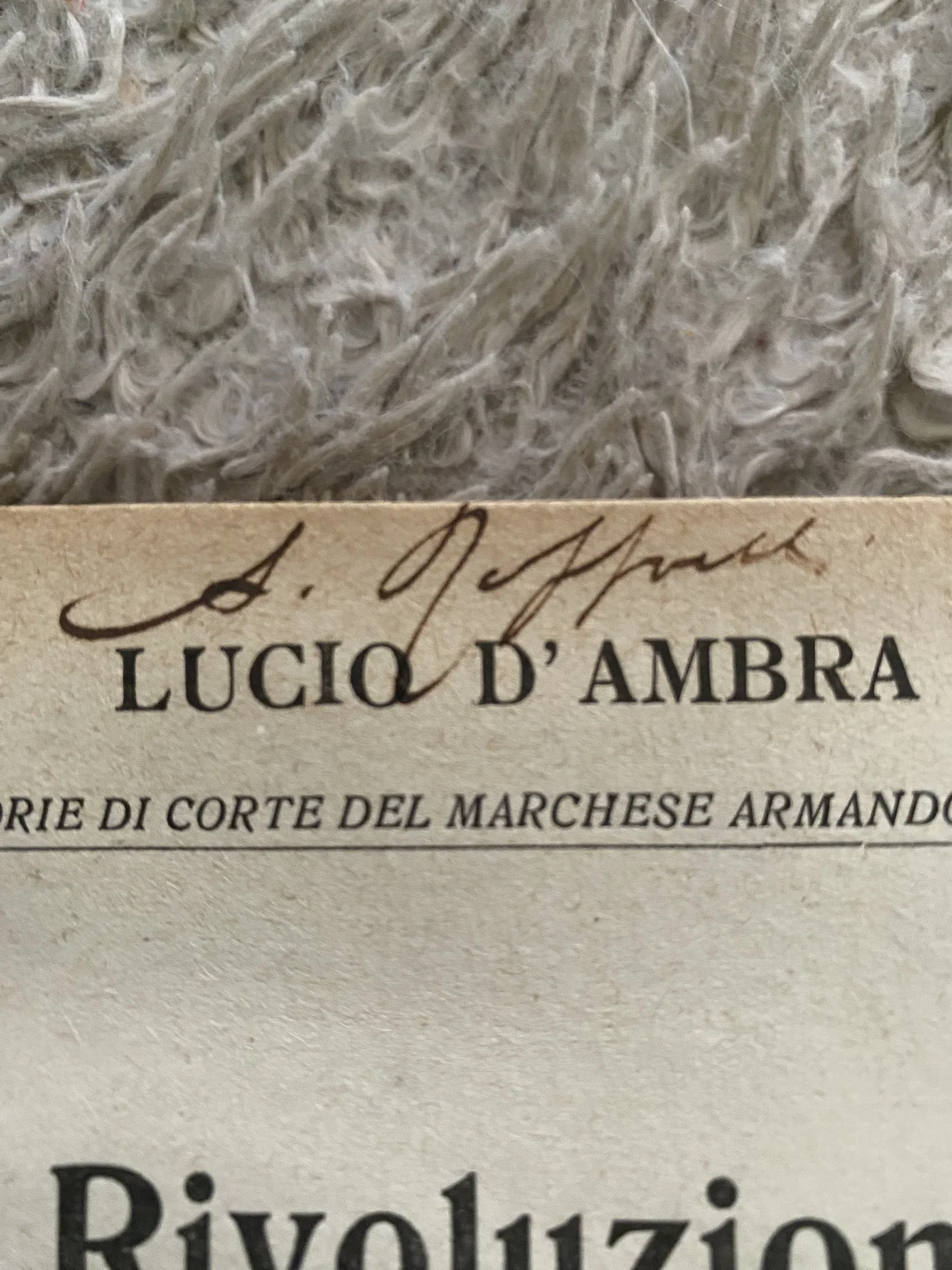Книга антиквариат Lucio D’Ambra - миниатюра 4