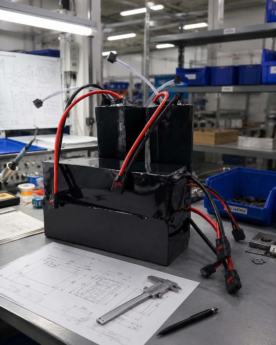 Аккумулятор LiPo 6S 75000 мАч для агродронов - изображение 1