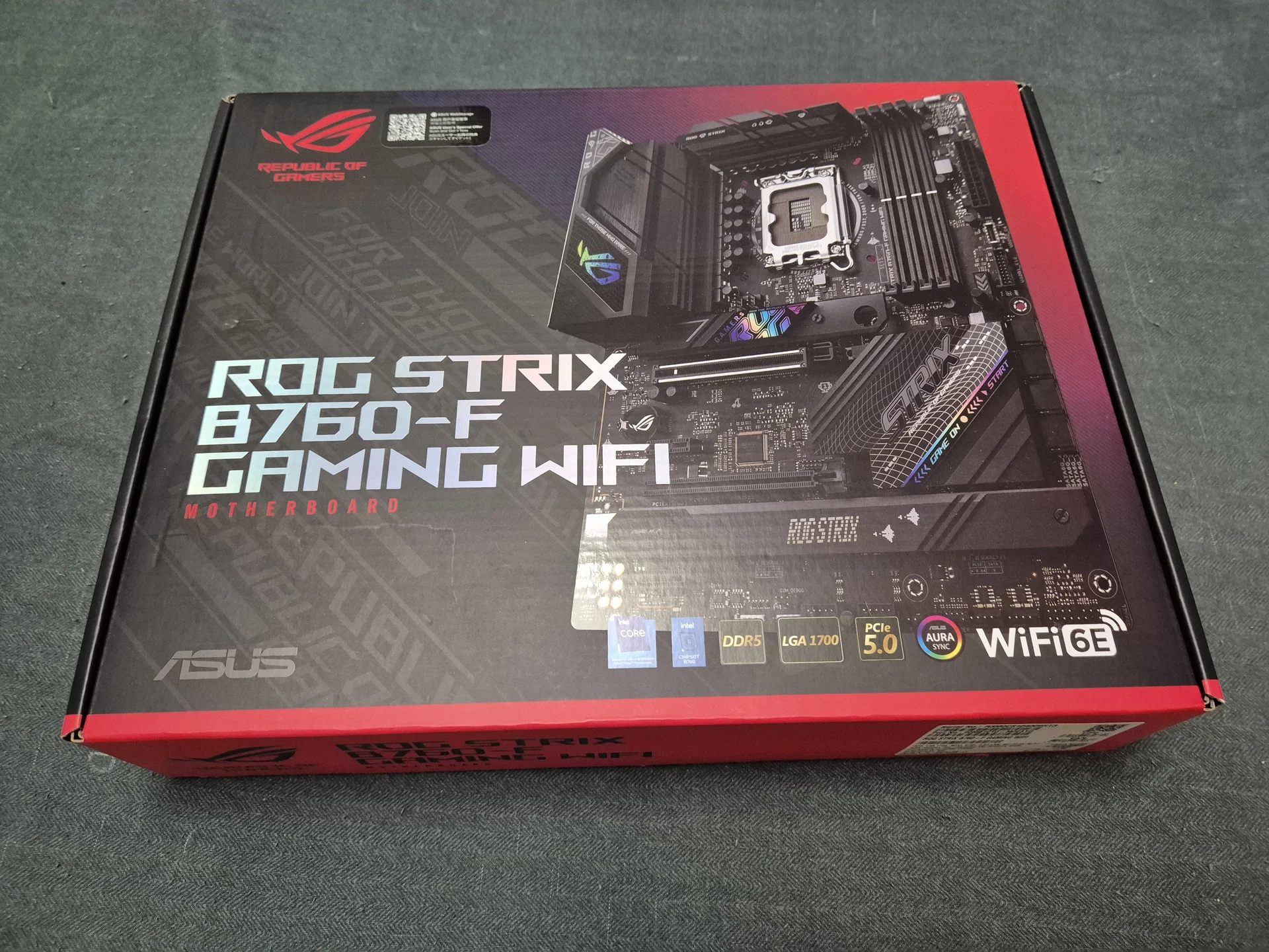 Asus ROG strix b760 f gaming wifi