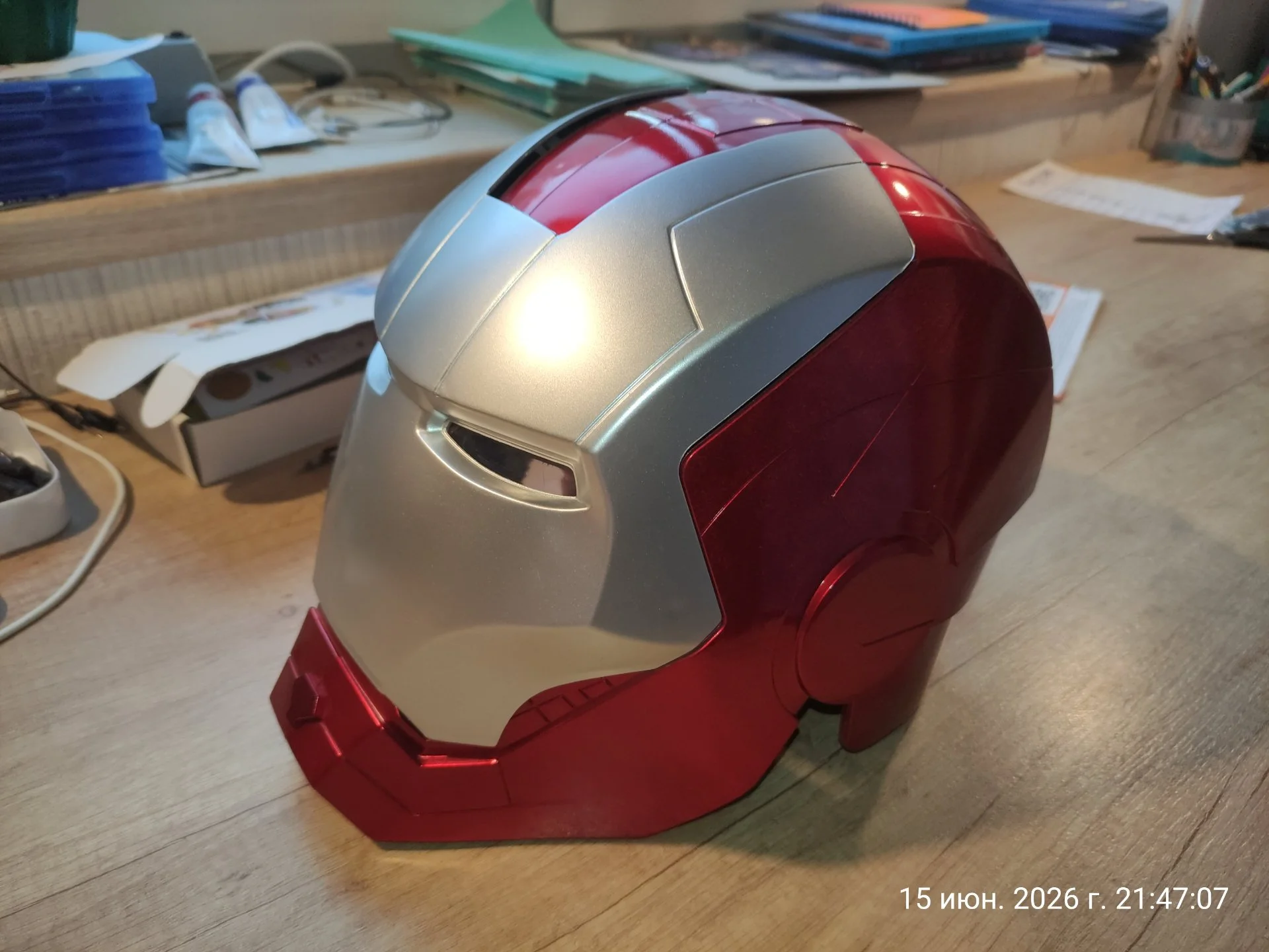 Маска Iron Man железного человека - миниатюра 5
