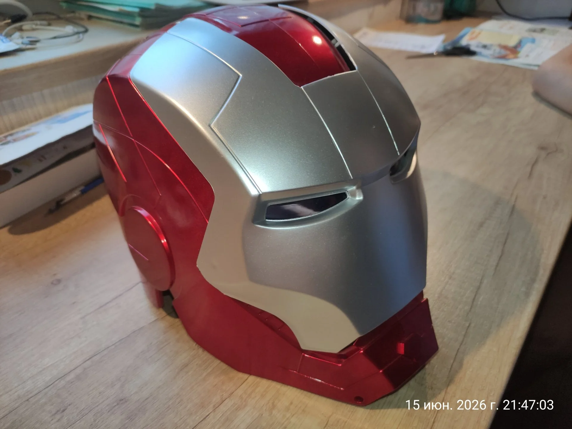 Маска Iron Man железного человека - миниатюра 6