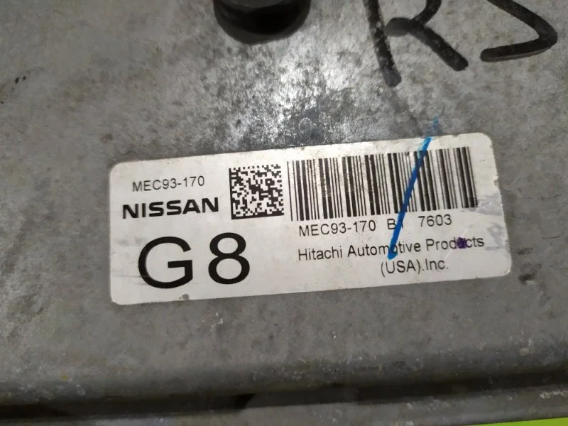 Блок управления двигателем Nissan Tiida C11 1.6 - миниатюра 3