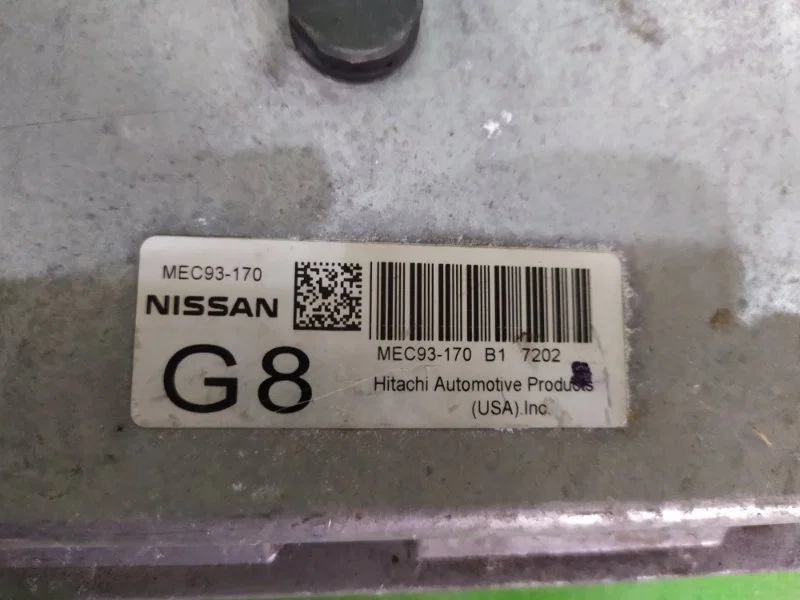 Блок управления двигателем Nissan Tiida C11 1.6 - миниатюра 4