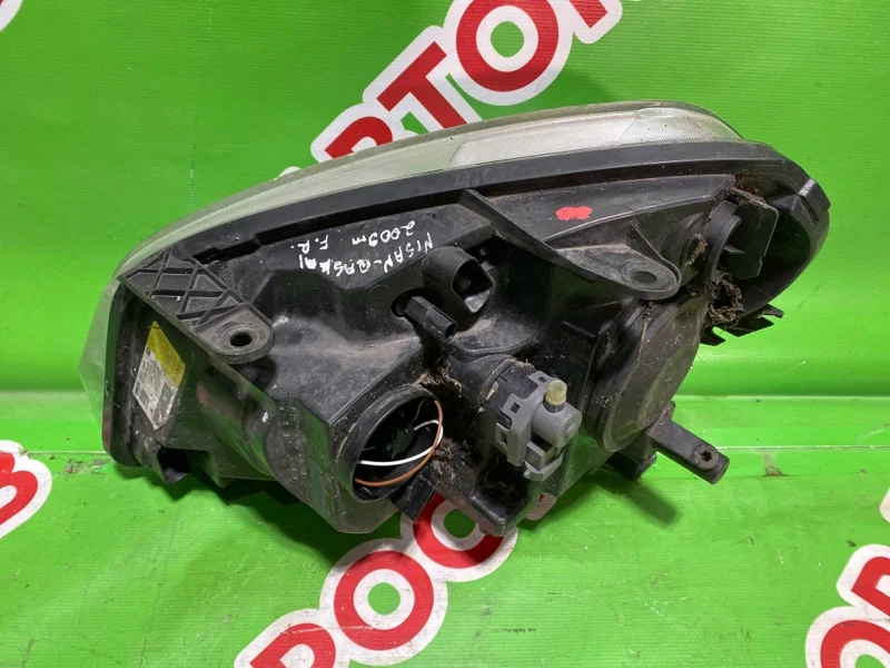 Фара правая Nissan Qashqai J10 1.6 HR16DE 2008 - миниатюра 3