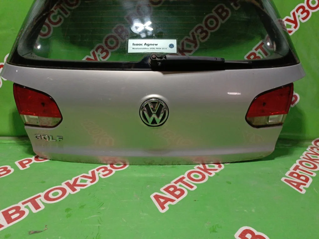 Крышка/дверь багажника Volkswagen Golf 6 2009-2013 - миниатюра 4