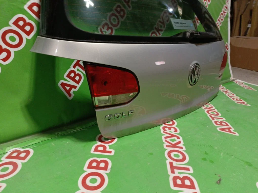 Крышка/дверь багажника Volkswagen Golf 6 2009-2013 - миниатюра 6